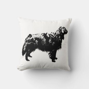 October Hearth Sentinel Throw Pillow