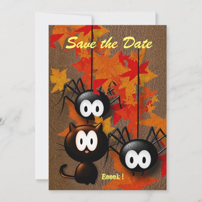 October  Invitation (Front)