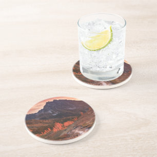 October Light on Headlight Basin Coaster