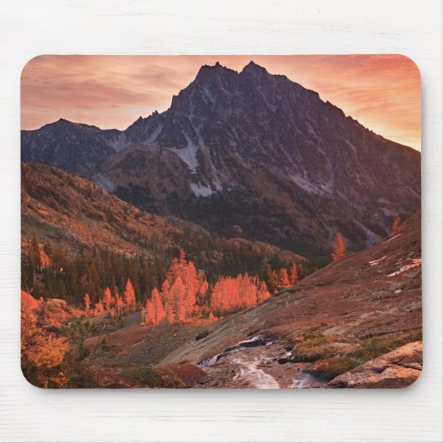 October Light on Headlight Basin Mouse Pad (Front)