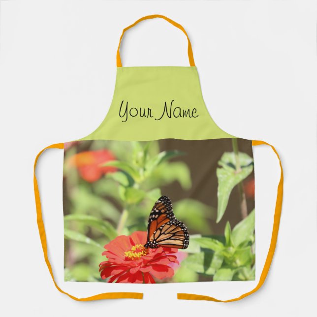 October Monarch Apron (Front)