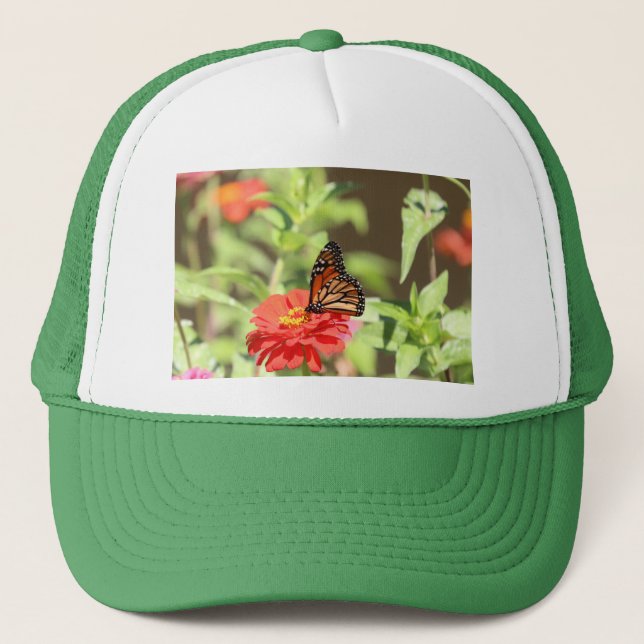October Monarch  Trucker Hat (Front)