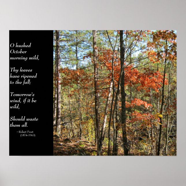 October Morn Poster (Front)