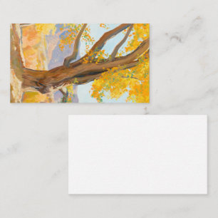 October Morning, 1940 by Maynard Dixon Business Card