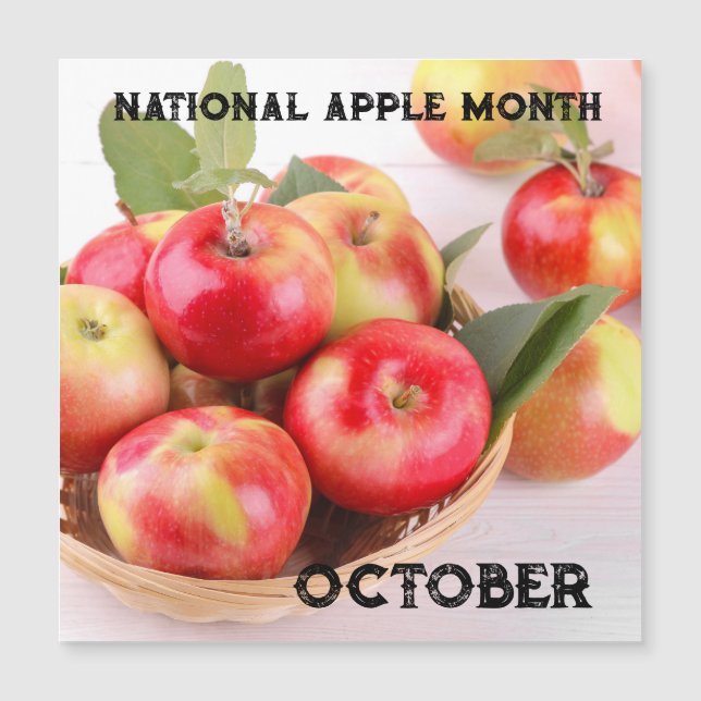 October National Apple Month (Front)