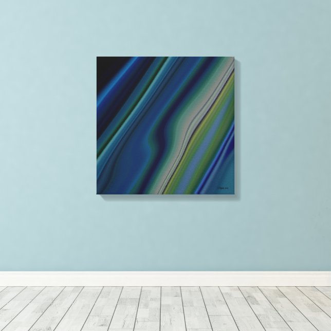 October Rain Canvas Print (Insitu(Wood Floor))