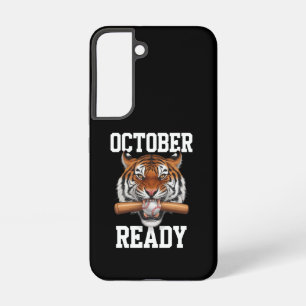 October Ready For Ready Tiger Baseball 2024 Samsung Galaxy Case
