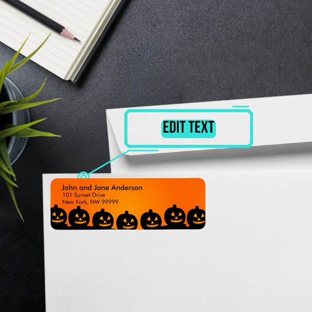 October Themed Personalized Address (Please enjoy our mailing labels. There is one for every month.)