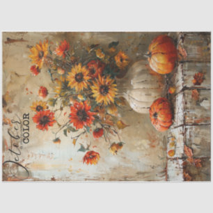 October Tissue Paper