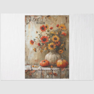 October Tissue Paper