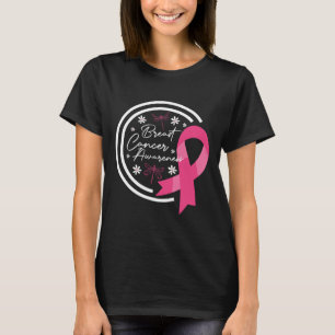October We Wear Pink Breast Cancer Awareness Drago T-Shirt