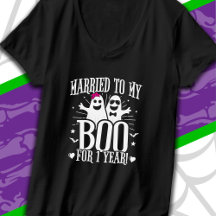 October Wedding Anniversary Funny 1st Anniversary