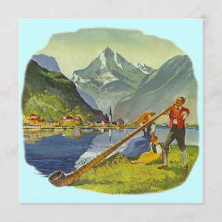 OCTOBERFEST Alpes ALPHORN ANNONCE INVITATIONS DU P