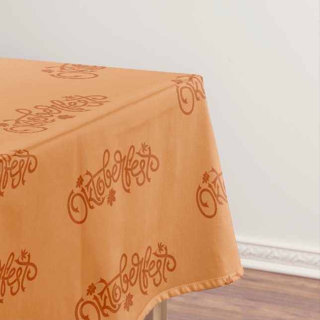 Octoberfest in Brown  Tablecloth (In Situ)