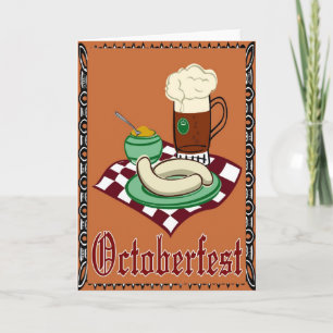Octoberfest ,Oktoberfest,German Card