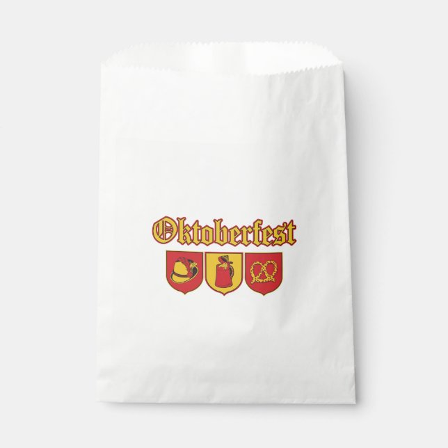 Octoberfestt-Shields-Icons2 Favour Bag (Front)