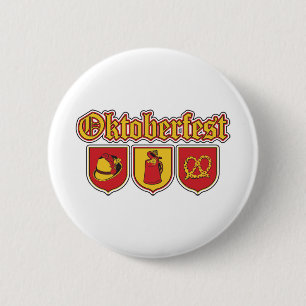 Octoberfestt-Shields-Icons 2 Inch Round Button
