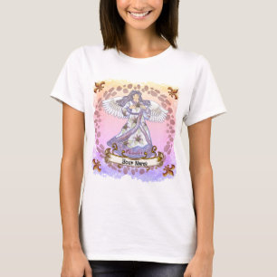 Octobre Anniversaire Angel t-shirts personnalisés