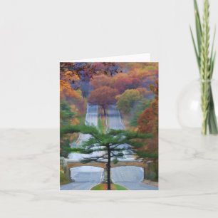 Octobre Carte pour notes