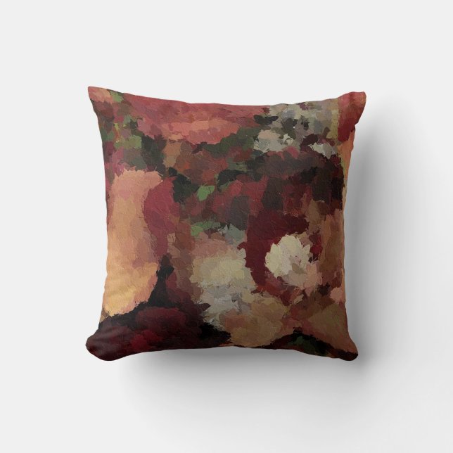 Octobre Floral Coussin (Recto)