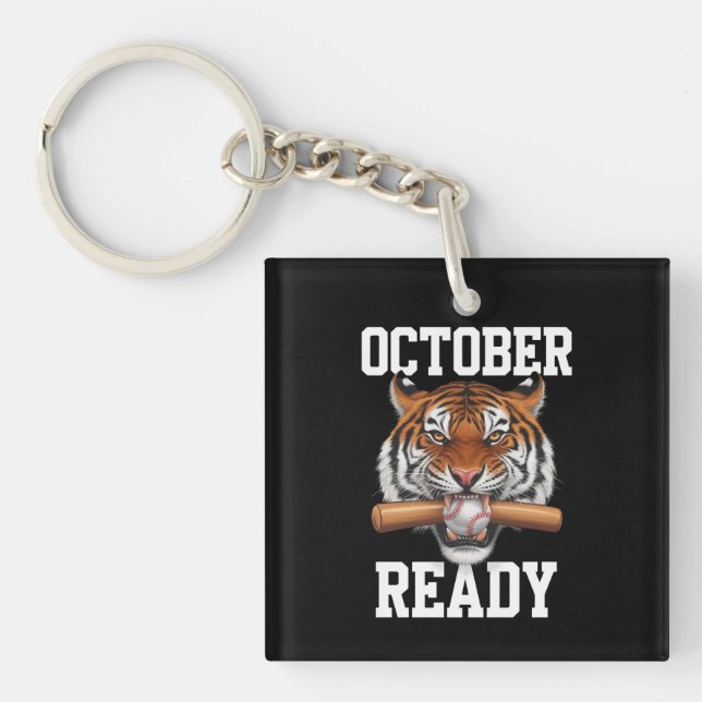 Octobre Prêt pour le baseball Tiger Ready 2024 (Devant)