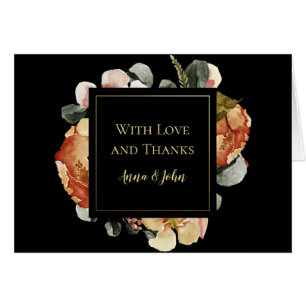 Octobre s'épanouit sur l'Merci noir Mariage