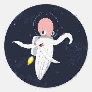 Octonaut Classic Round Sticker