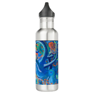 Octopacifica Stainless Steel Water Bottle