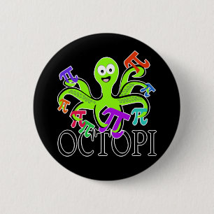 octopi 2 inch round button