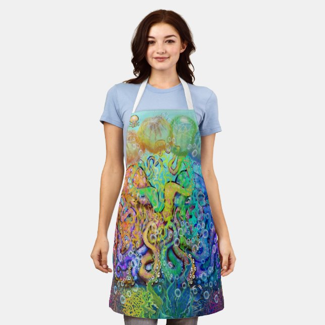 Octopi Apron (Worn)