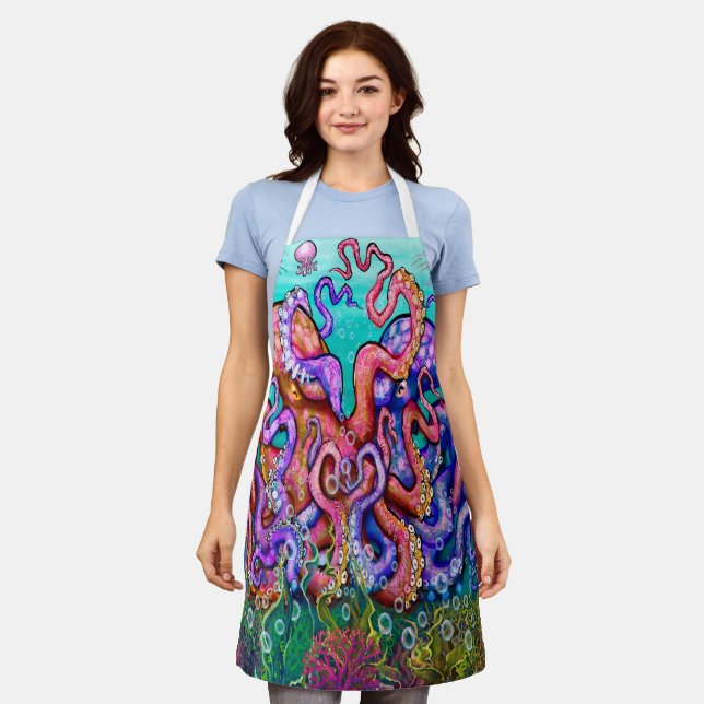 Octopi Apron (Worn)