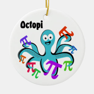 Octopi Ceramic Ornament