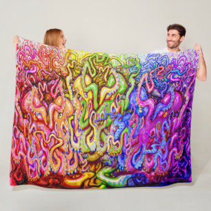 Octopi Fleece Blanket