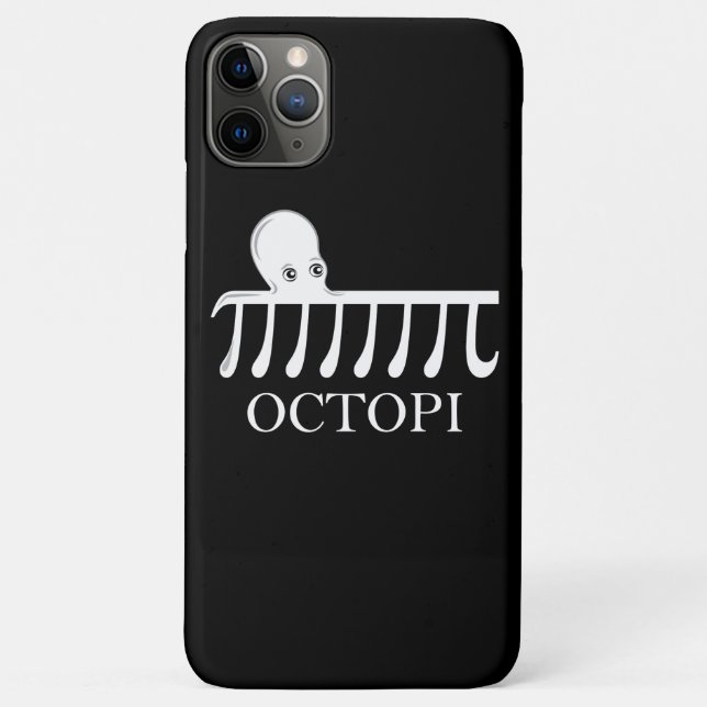 Octopi - Funny Pi Octopus Math Case-Mate iPhone Case (Back)