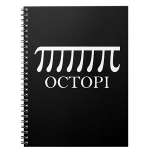 Octopi - Funny Pi Octopus Math Notebook