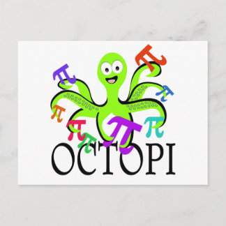 Octopi Postcard