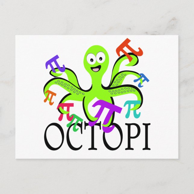 Octopi Postcard (Front)