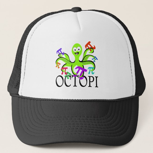 Octopi Trucker Hat (Front)