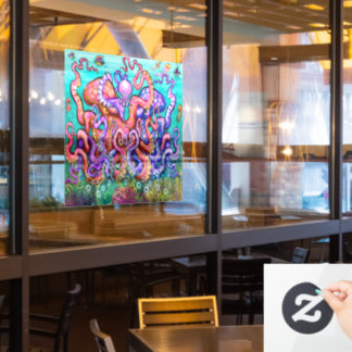 Octopi Window Cling
