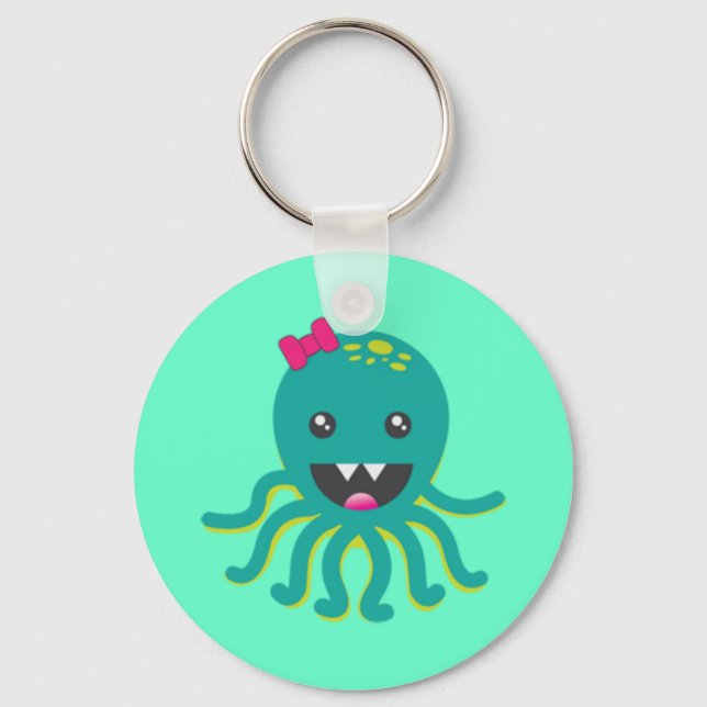 Octopire (Keychain) Keychain (Front)