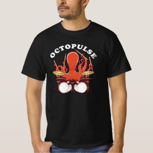 Octopulse   Octopus Drummer T-Shirt