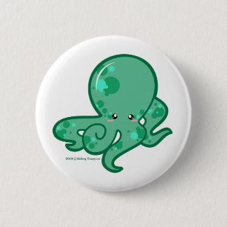 Octopus 2 Inch Round Button