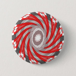 Octopus 2 Inch Round Button