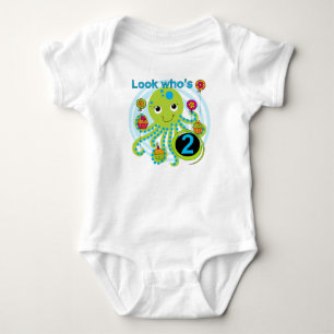 Octopus 2nd Birthday T shirts and Gifts