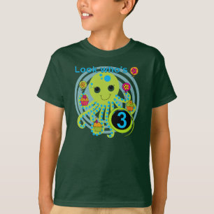 Octopus 3rd Birthday T-shirts and Gifts