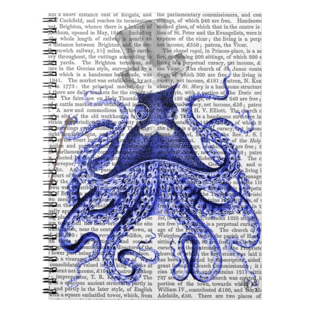 Octopus About Town Notebook (Front)
