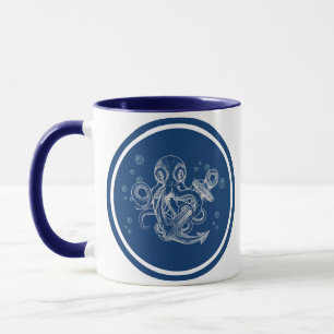 Octopus Anchor Mug