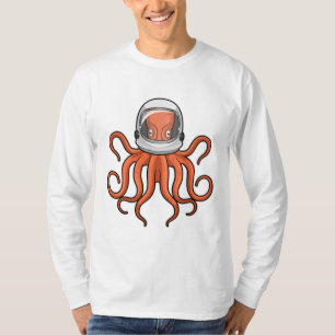 Octopus as Astronaut T-Shirt