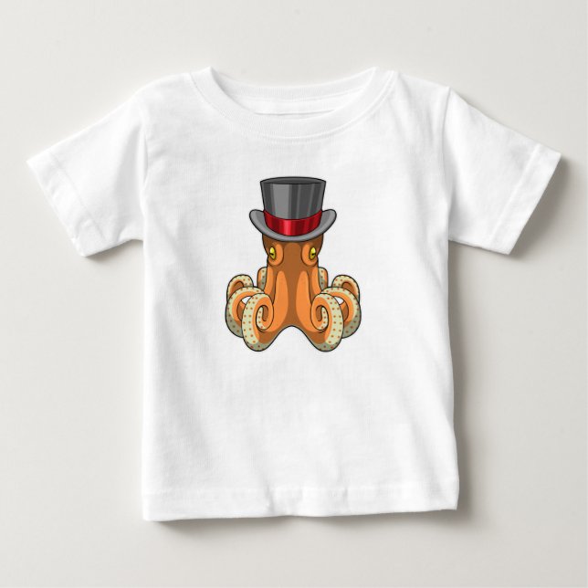 Octopus as Gentleman with Top hat (Front)