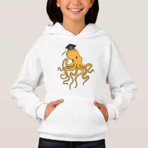 Octopus as Student with Diploma